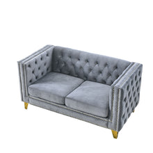 Load image into Gallery viewer, Upholstered Couch Sofa With Button Tufting For Living Room
