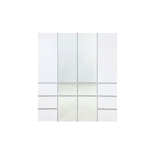 Load image into Gallery viewer, Elise - Modular Closet System With Mirror And Customizable Storage - White
