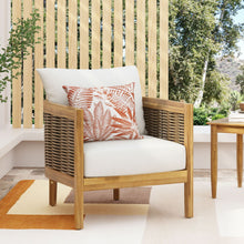 Load image into Gallery viewer, Outdoor Acacia Wood Club Chairs With Cushions
