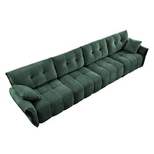 Load image into Gallery viewer, Modern Sofa &amp; Pillows, Textured Cover, High Rebound Cushions
