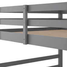 Load image into Gallery viewer, Full Over Full Bunk Bed with Ladder, Gray（OLD SKU：WF282788AAE）
