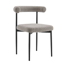 Load image into Gallery viewer, Polyester Open Back Dining Side Chairs (Set of 2) - Gray
