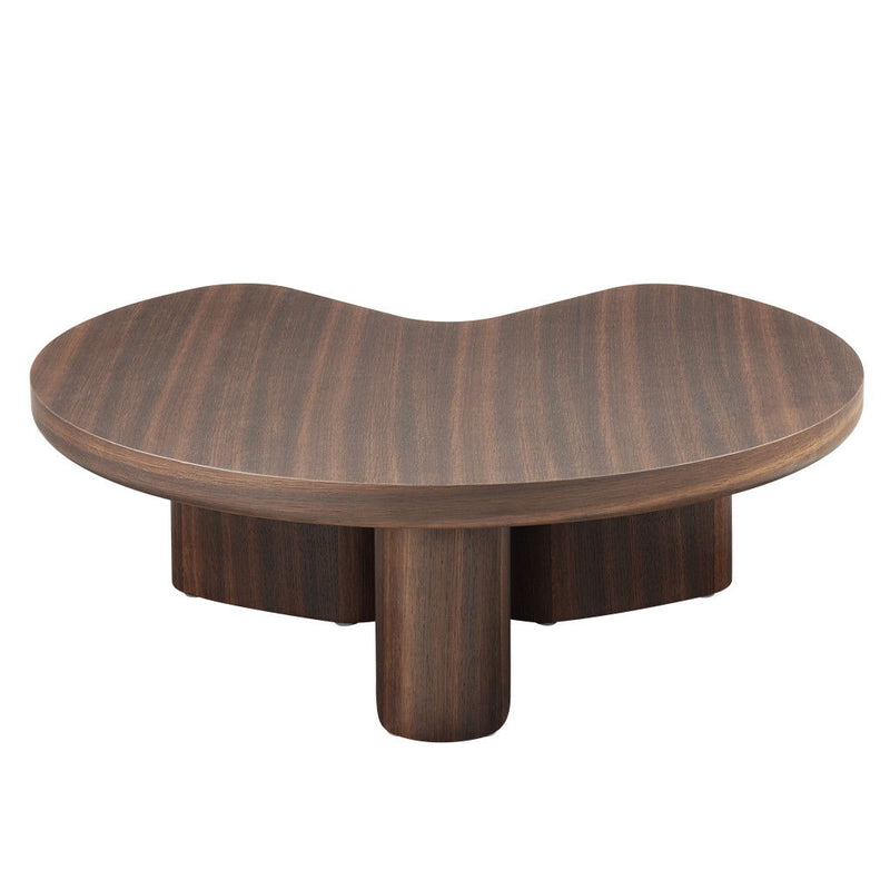 Wood Round Coffee Table - Oak