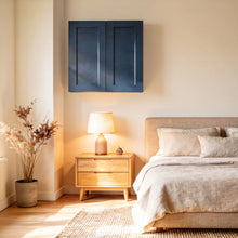 Load image into Gallery viewer, Shaker Wall Cabinet With Soft Close Hinges, Adjustable Shelves, Double Door
