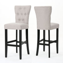 Load image into Gallery viewer, Elegant Barstool Set With Plush Cushioning
