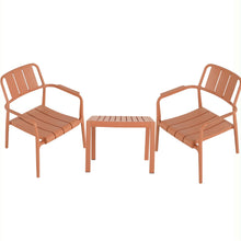 Load image into Gallery viewer, 3 Piece Indoor / Outdoor Leisure Table And Chair Set

