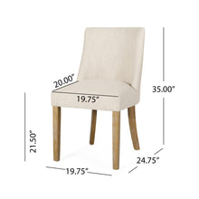 Load image into Gallery viewer, Classic Fabric Dining Chair
