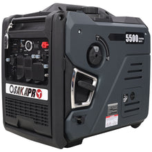 Load image into Gallery viewer, Super Quiet Inverter Generator 5.5Kw Portable Dual Fuel Electric &amp; Remote Start Aluminium
