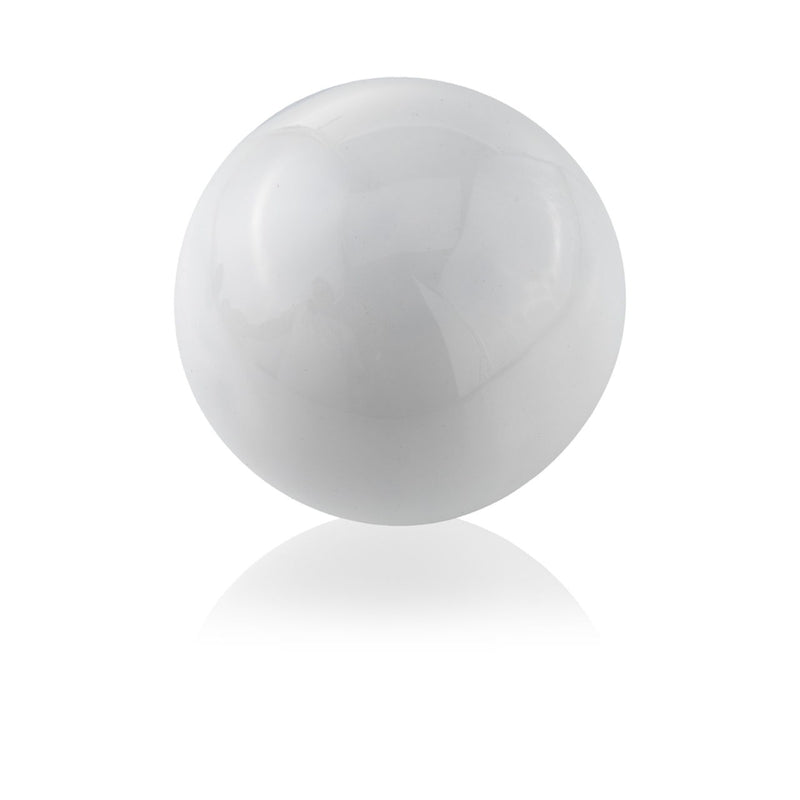 Decorative Orb Tabletop Sculpture (383772) - White