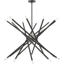 Load image into Gallery viewer, Multi Light Dimmable Chandelier With Shades - Gray

