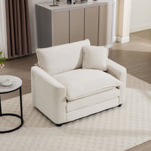 Load image into Gallery viewer, Modern Classic Fabric Single Chair Deep Seat Sofa With Pillow
