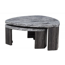 Load image into Gallery viewer, Triangle Nesting Coffee Table Set (Set of 2) - Gray
