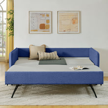 Load image into Gallery viewer, Upholstered Daybed With Pop Up Trundle

