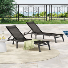Load image into Gallery viewer, Westport - Outdoor Folding Lounge (Set of 2) - Black
