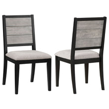 Load image into Gallery viewer, Dutchie - Upholstered Dining Side Chair (Set of 2) - Black
