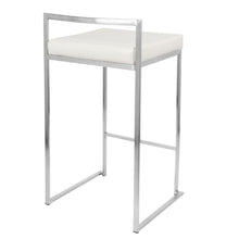Load image into Gallery viewer, Fuji - Contemporary, Stackable Elegant Counter Stool (Set of 2)
