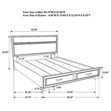 Load image into Gallery viewer, Orchid - Storage Panel Bed
