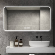 Load image into Gallery viewer, LED Bathroom Mirror With 3 Color Dimmable Backlight
