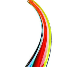 Load image into Gallery viewer, Murano Modern Abstract Tabletop Sculpture - Blue / Red
