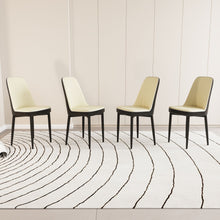 Load image into Gallery viewer, Modern Dining Chair With Cushions And Metal Legs
