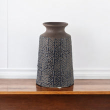Load image into Gallery viewer, Abstract Cylinder Table Vase (397489) - Brown
