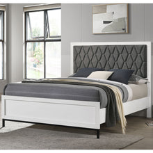 Load image into Gallery viewer, Taraval - Queen Upholstered Panel Bed - White
