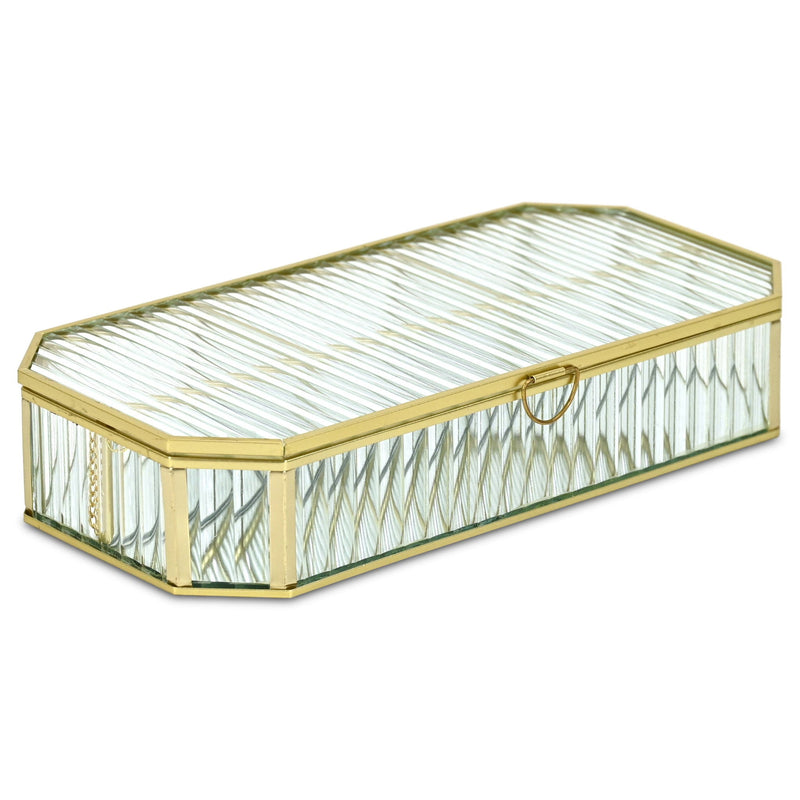 Hand Painted Decorative Box (718677) - Gold
