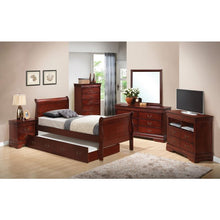 Load image into Gallery viewer, Elegant Trundle Bed With Timeless Charm
