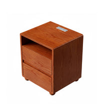 Load image into Gallery viewer, Nightstand With 2 Drawers And Shelves
