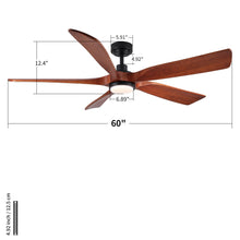 Load image into Gallery viewer, Ceiling Fan With Light And Remote Control
