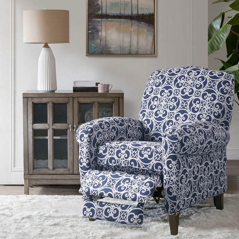 Kirby - Transitional Push Back Recliner Chair