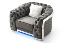 Load image into Gallery viewer, Sophisticated Accent Chair - Gray
