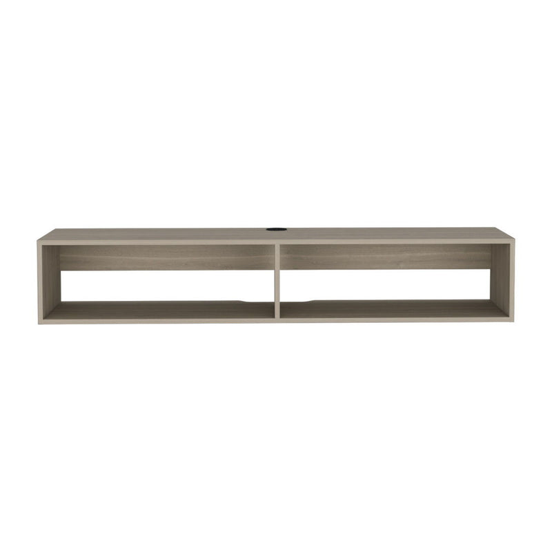 Floating Mount TV Stand - Beige