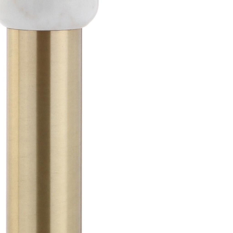 27" Novelty Table Lamp With Drum Shade - Gold