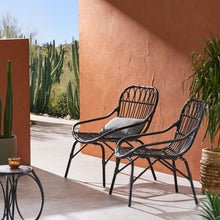 Load image into Gallery viewer, Monsoon - Outdoor Accent Chair With Open Weave Design
