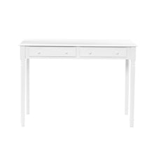 Load image into Gallery viewer, Writing Desk With Two Drawers (402017) - White
