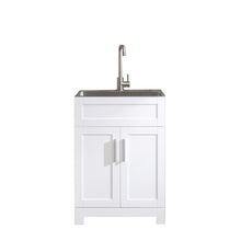 Load image into Gallery viewer, Paint Free Laundry Tub Cabinet With Stainless Steel Combo (Update)
