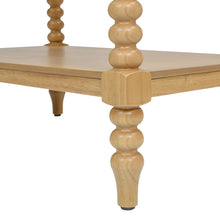 Load image into Gallery viewer, Easton - Modern Farmhouse Turned 1 Drawer Storage Side Table With Shelf - Natural Brown
