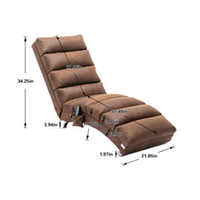 Load image into Gallery viewer, Massage Chaise Lounge Indoor With Remote Control, Ergonomic Electric Massage Lounger
