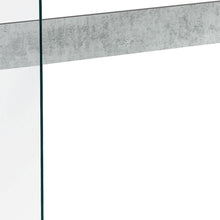 Load image into Gallery viewer, Solid Console Table - Gray And Clear
