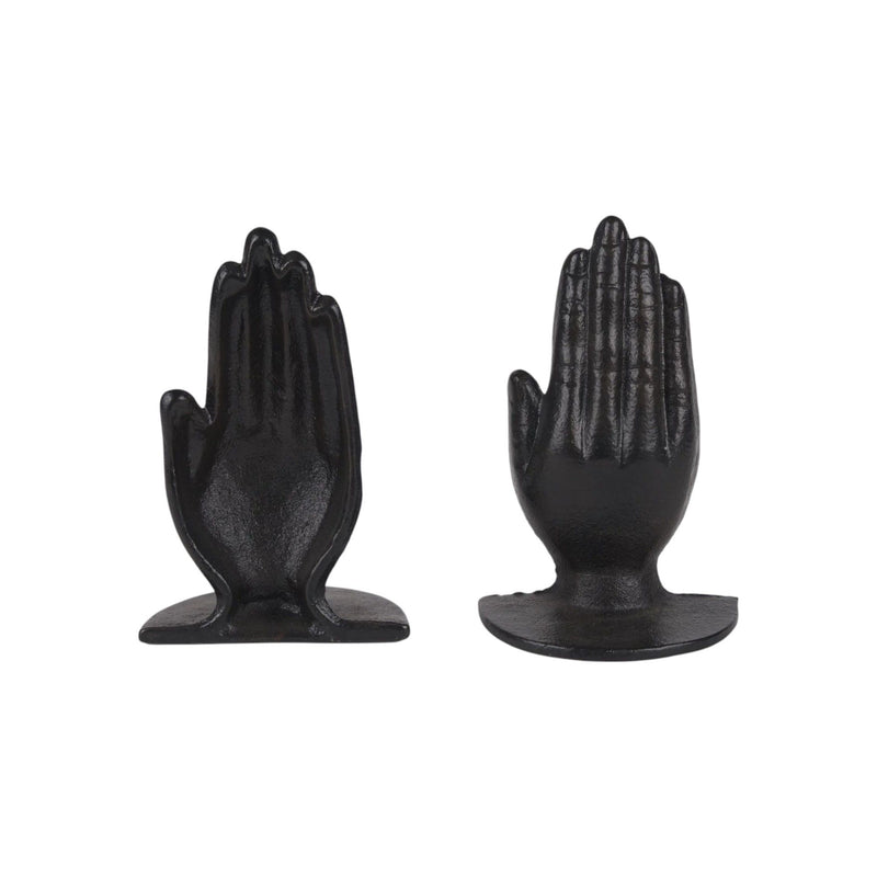 Praying Hands Decorative Bookends (Set of 2) - Antiqued Bronze