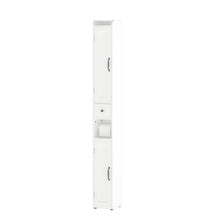 Load image into Gallery viewer, Slim Tall Bathroom Storage Cabinet With Adjustable Shelves, 2 Doors Freestanding Cabinet - White
