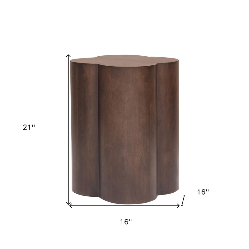 Solid Wood End Table (579295) - Brown