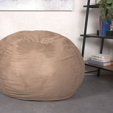 Load image into Gallery viewer, Comfortable High Density Shredded Foam Bean Bag Chair With Removable Cover
