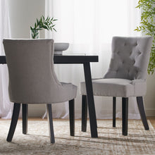Load image into Gallery viewer, Contemporary Cheney Dining Chair Set With Tufted Design
