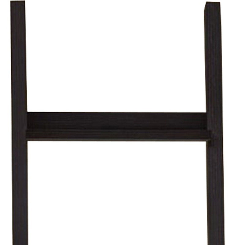 Four Tier Ladder Bookcase (332947) - Brown