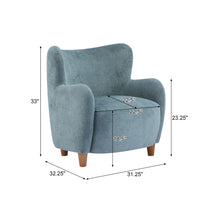 Load image into Gallery viewer, Lucia - Wingback Armchair
