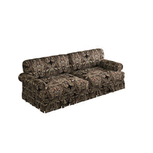 Load image into Gallery viewer, Luxuriously Comfortable Cloud Couch Sofa With Elegant Rolled Arms &amp; Pleated Skirt Design
