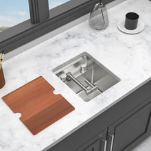 Load image into Gallery viewer, Undermount Bar Sink With Folding Faucet
