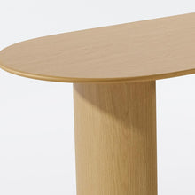 Load image into Gallery viewer, 79" Double Pedestal Base Oval Solid Wood Dining Table - Natural
